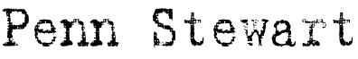 Penn Stewart Logo